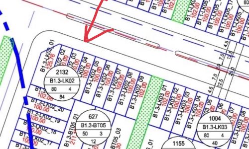 Chính chủ cần tiền bán gấp Lô mặt đường 25m B1.3 LK02 ô 3 Giá cực rẻ 40Tr.
