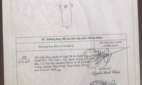 Bán đất Tam Trinh 55 m2, 3 tỷ 200, tặng nhà cấp 4 ở tạm. LH: 0947865456