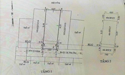 Giảm giá còn 2,8 tỷ bán nhà phường 13, Gò Vấp. KT 4x12m, đúc 2 lầu. 58Tr/ m2