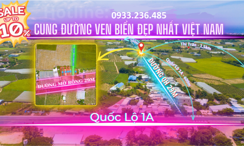Đến là cọc- đầu tư thắng chắc- đất nền sổ đỏ biển Cổ Thạch, Bình Thuận giá rẻ đầu tư