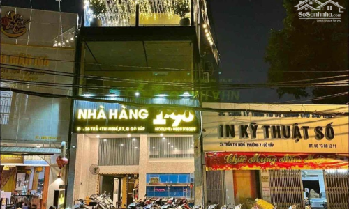 Cho thuê mặt tiền 13x15m đường Trần Thị Nghỉ ngay CityLand Gò Vấp