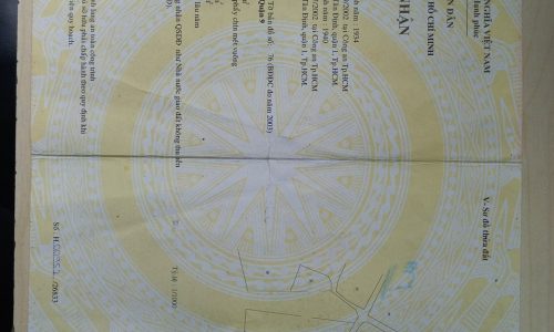 gia đình cần bán lô đất quận 9 mặt tiền