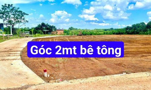 LÔ GÓC 2MT DIỆN TÍCH 307M2 GIÁ CHỈ 1tr8/m2 QL13 THỊ XÃ BÌNH LONG BÌNH PHƯỚC