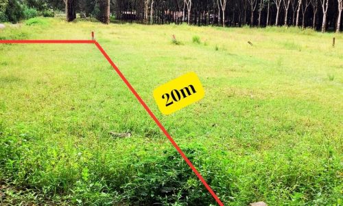 Bán lô đất góc 2 mặt tiền hẻm gần KCN Phước Đông ở Ấp Rộc B, Thạnh Đức