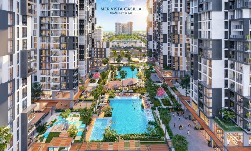 Căn hộ Mer vista Casila ,100% view biển, 100% căn góc – Cách biển 300m