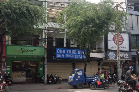 Cho thuê mặt tiền 4x20m Nguyễn Gia Trí phường 25 Bình Thạnh